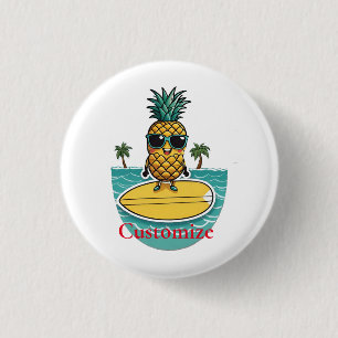 Pineapple Surfer Rides A Wave Thunder_Cove Button