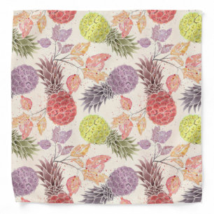 Pineapple, sweet couple, fruit bandana