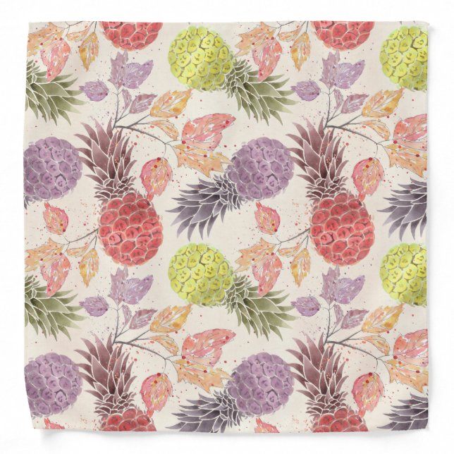 Pineapple, sweet couple, fruit bandana (Front)