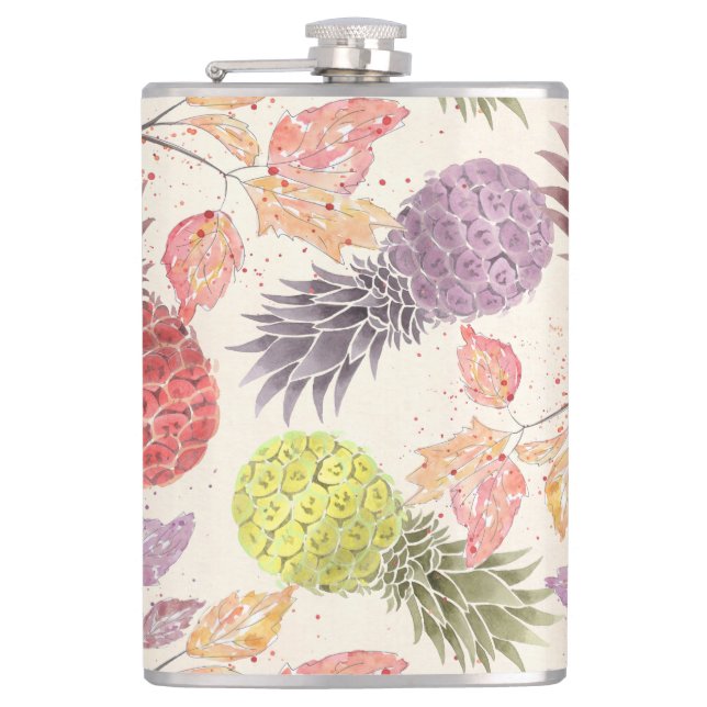 Pineapple, sweet couple, fruit flask (Front)