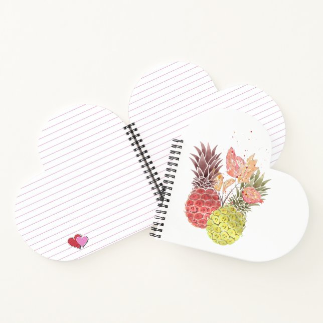 Pineapple, sweet couple . notebook (Inside)