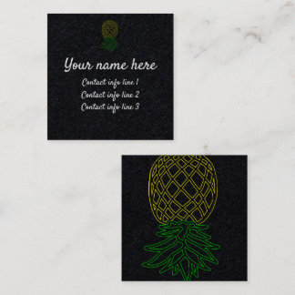 Pineapple Swinger Calling Card