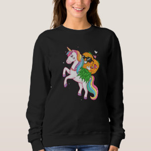 Pineapple Swinger Unicorn Swinging Lifestyle Poly Sweatshirt
