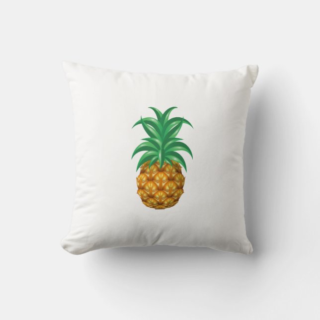 Pineapple Throw Pillow (Front)