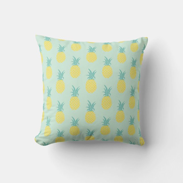 Pineapple Throw Pillow (Front)