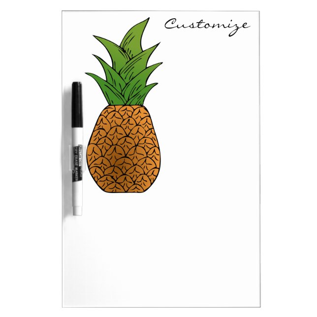 pineapple Thunder_Cove Dry Erase Board (Front)