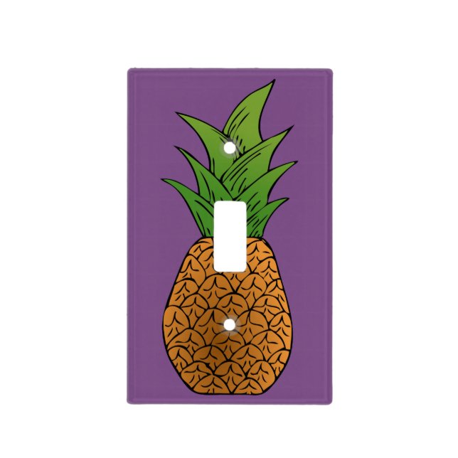Pineapple Thunder_Cove Light Switch Cover (Front)