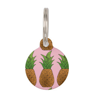 Pineapple Thunder_Cove Pet ID Tag