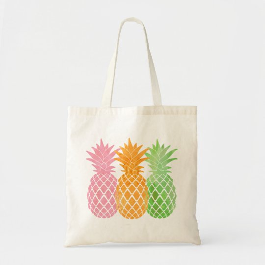 pineapple beach bag