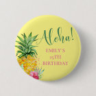 Pineapple Tropical Aloha Party Hawaii Birthday