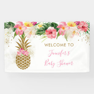 aloha baby banner