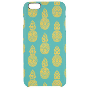 Pineapple Tropical Fruit Clear iPhone 6 Plus Case