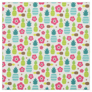 Pineapple Tropical Summer Fabric