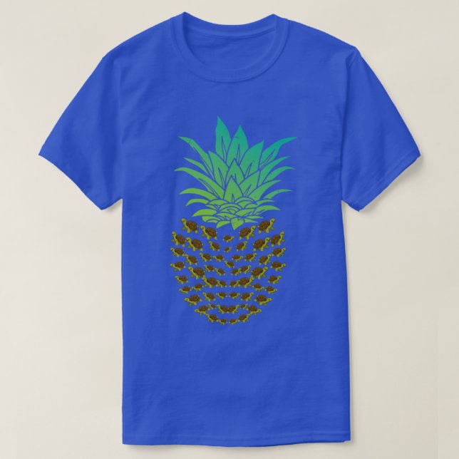 Pineapple Turtle T-Shirt (Design Front)