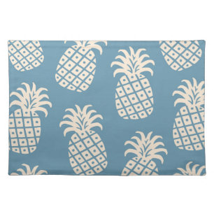 Pineapple Twist Tropical Design Cloth Placemat