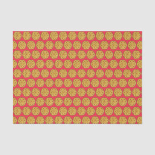 Pineapple Upside Down Cake Cherries Baking Dessert Tissue Paper