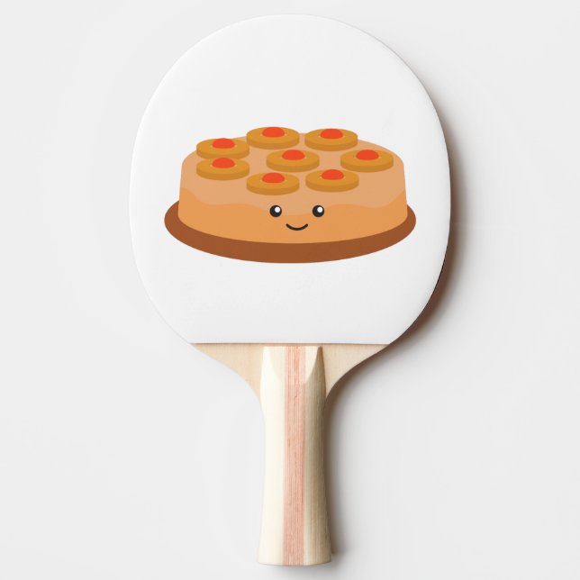 Pineapple Upside Down Cake Ping-Pong Paddle (Front)