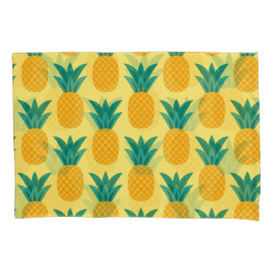 Pineapple Vintage: Fruitful Pattern Delight. Pillow Case