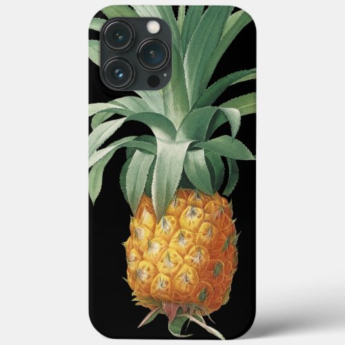 Pineapple Vintage Tropical Botanical iPhone 13 Pro Max Case