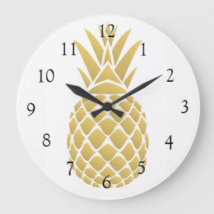 Pineapple Wall Clock