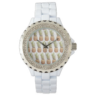 caribbean joe pineapple men's watch