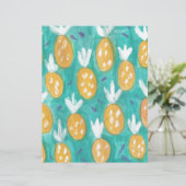 Pineapple Watercolor Print (Standing Front)
