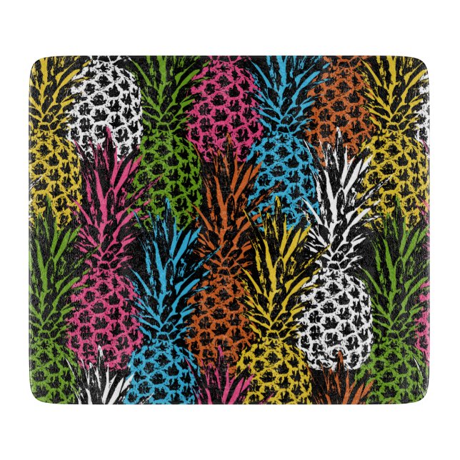 Pineapple Wild and Sweet Cutting Board (Front)