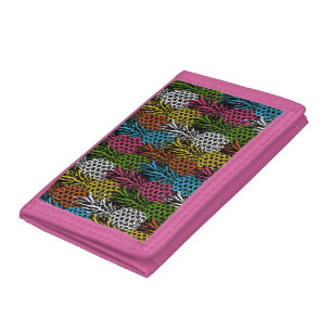 Pineapple Wild and Sweet Trifold Wallet