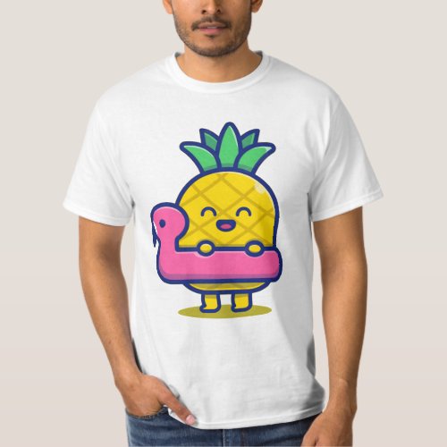pineapple with duck T_Shirt