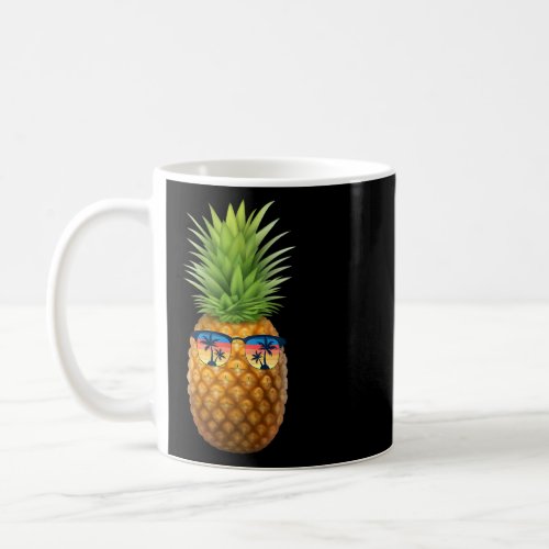 Pineapple with Sunglasses  Coffee Mug