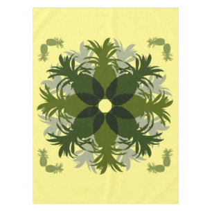 PINEAPPLE WREATH PATTERN TABLECLOTH