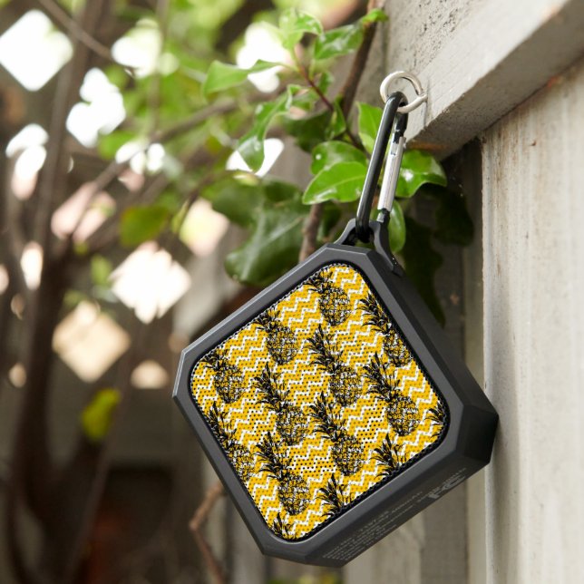 Pineapple Zigzags Bluetooth Speaker (Inisitu)