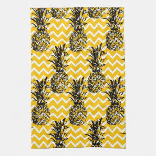Pineapple Zigzags Kitchen Towel