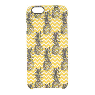 Pineapple Zigzags Clear iPhone 6/6S Case