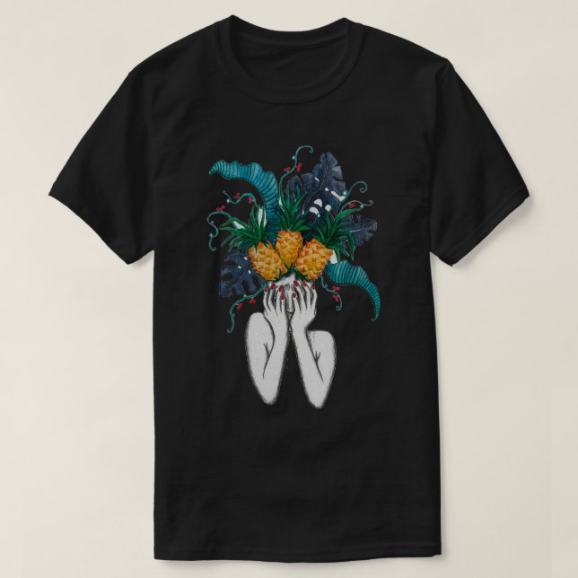 Pineapples are in my head T-Shirt (Design Front)