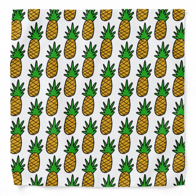 Pineapples Bandana (Front)
