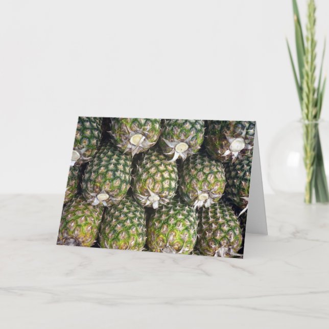 pineapples card (Front)