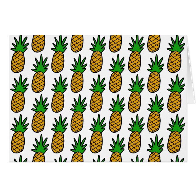 Pineapples Cards (Front Horizontal)