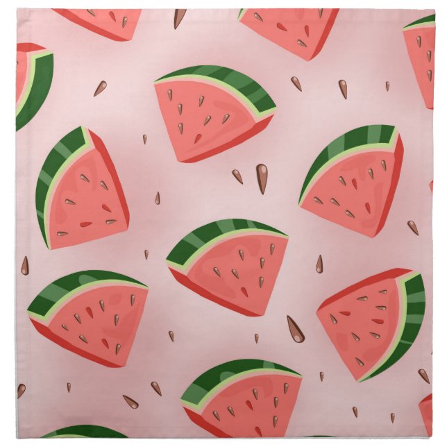 Pineapples Cloth Napkin (Front)