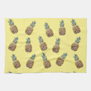 Pineapples Fruit Pattern Kitchen Towel