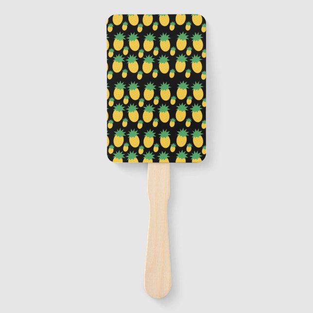 Pineapples! Hand Fan (Front)