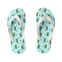 Pineapples Kid's Flip Flops Pineapples Kid's Flip Flops