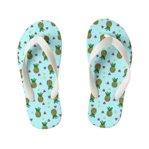 Pineapples Kid's Flip Flops