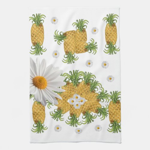 Pineapples Kitchen Hand Towel