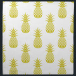 Pineapples Napkin<br><div class="desc">pineapple patterned cloth napkin</div>