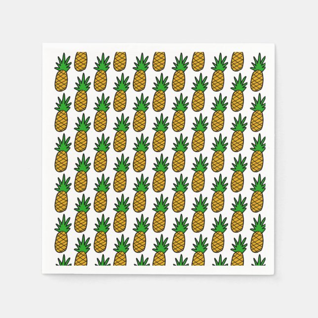 Pineapples Napkins (Front)