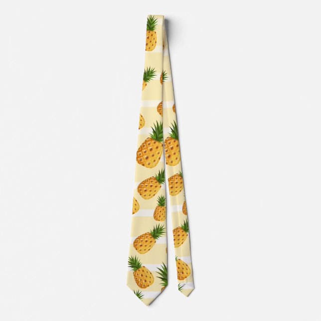 Pineapples Neck Tie (Front)
