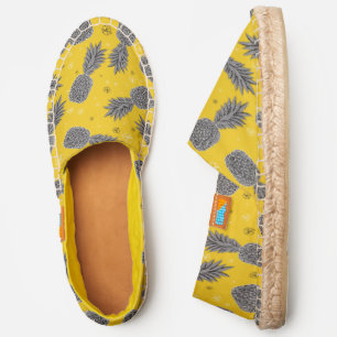 Pineapples On Gold   Add Your Name Espadrilles