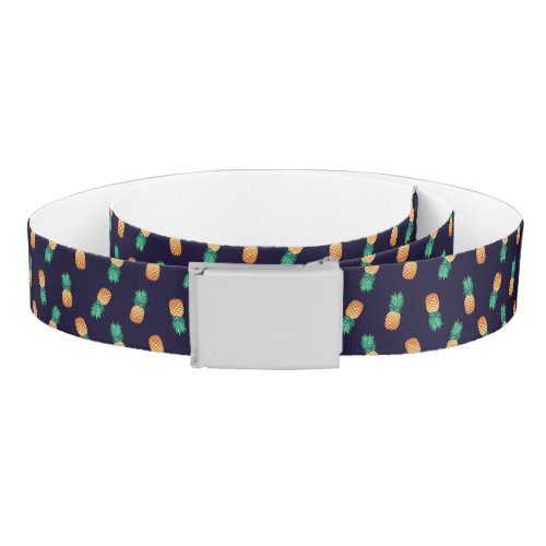 Pineapples On Navy Belt