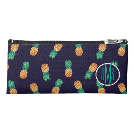 monogram pencil case